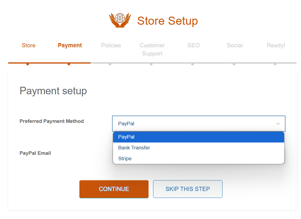 Select Payment Option