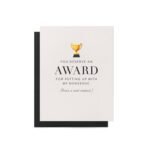 Deserve an Award Greeting Card - Image 4