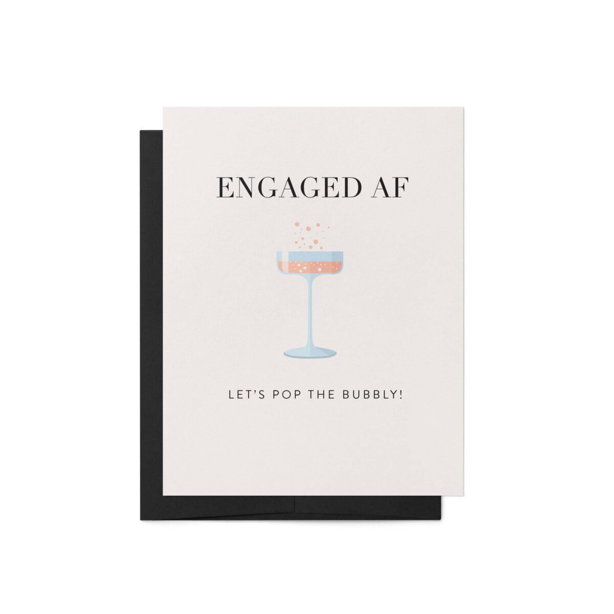 Engaged AF Greeting Card - Image 4
