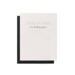 Life Is Shit Greeting Card - Image 4
