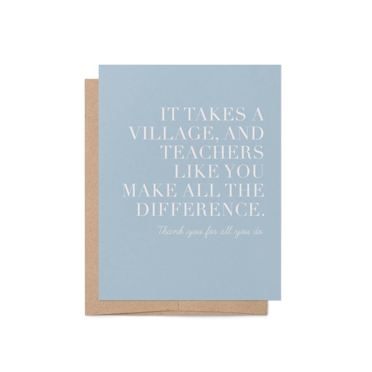 It Takes a Village Greeting Card - Image 4