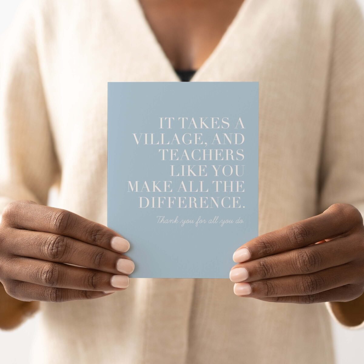 It Takes a Village Greeting Card - Image 2