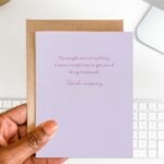 Taught Me Everything Greeting Card