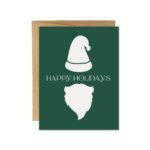 Minimalist Santa Greeting Card - Image 4