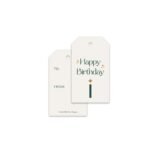 Green Sparkle Birthday Tags - Image 3