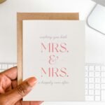 Mrs. + Mrs. Greeting Card