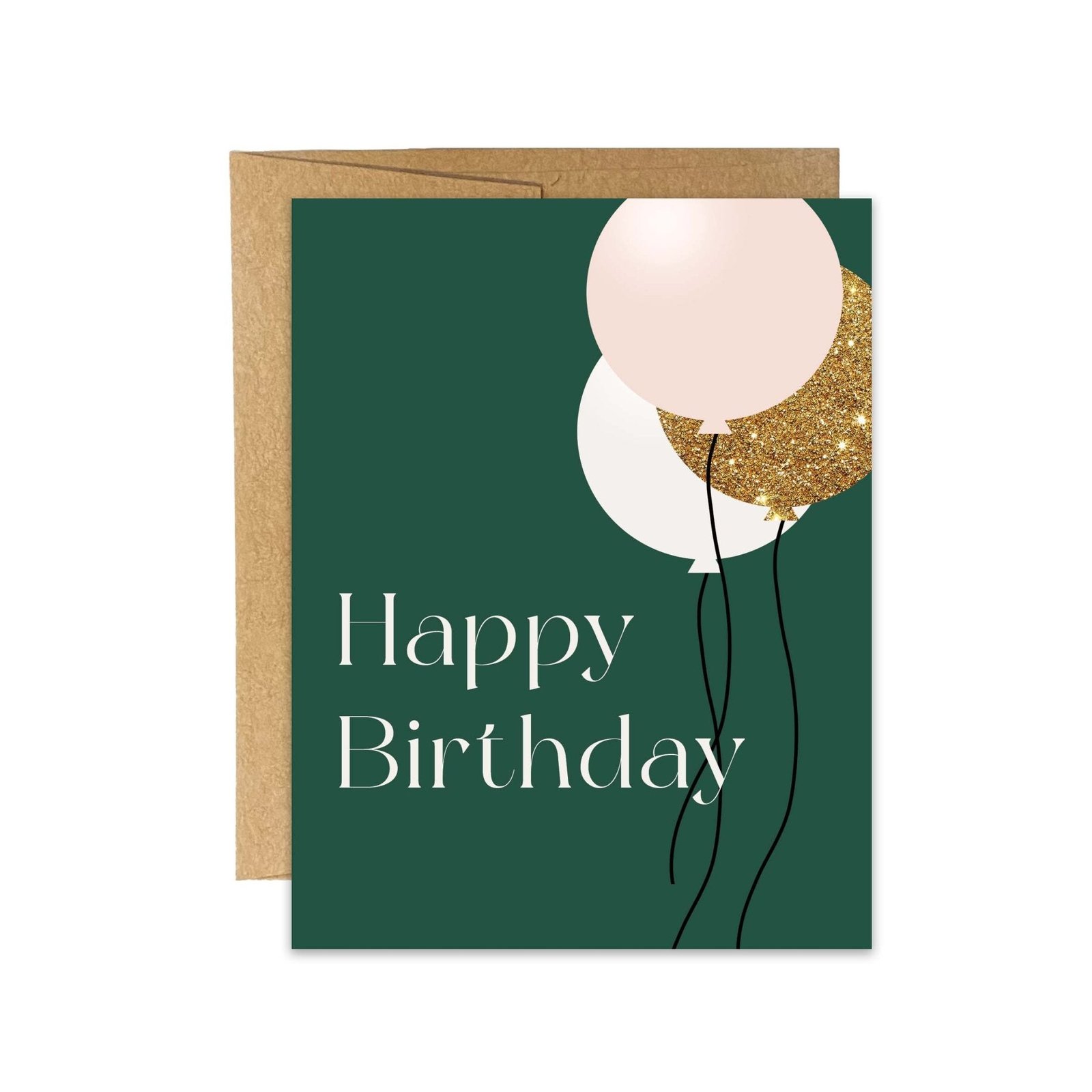 Birthday Balloons Greeting Card