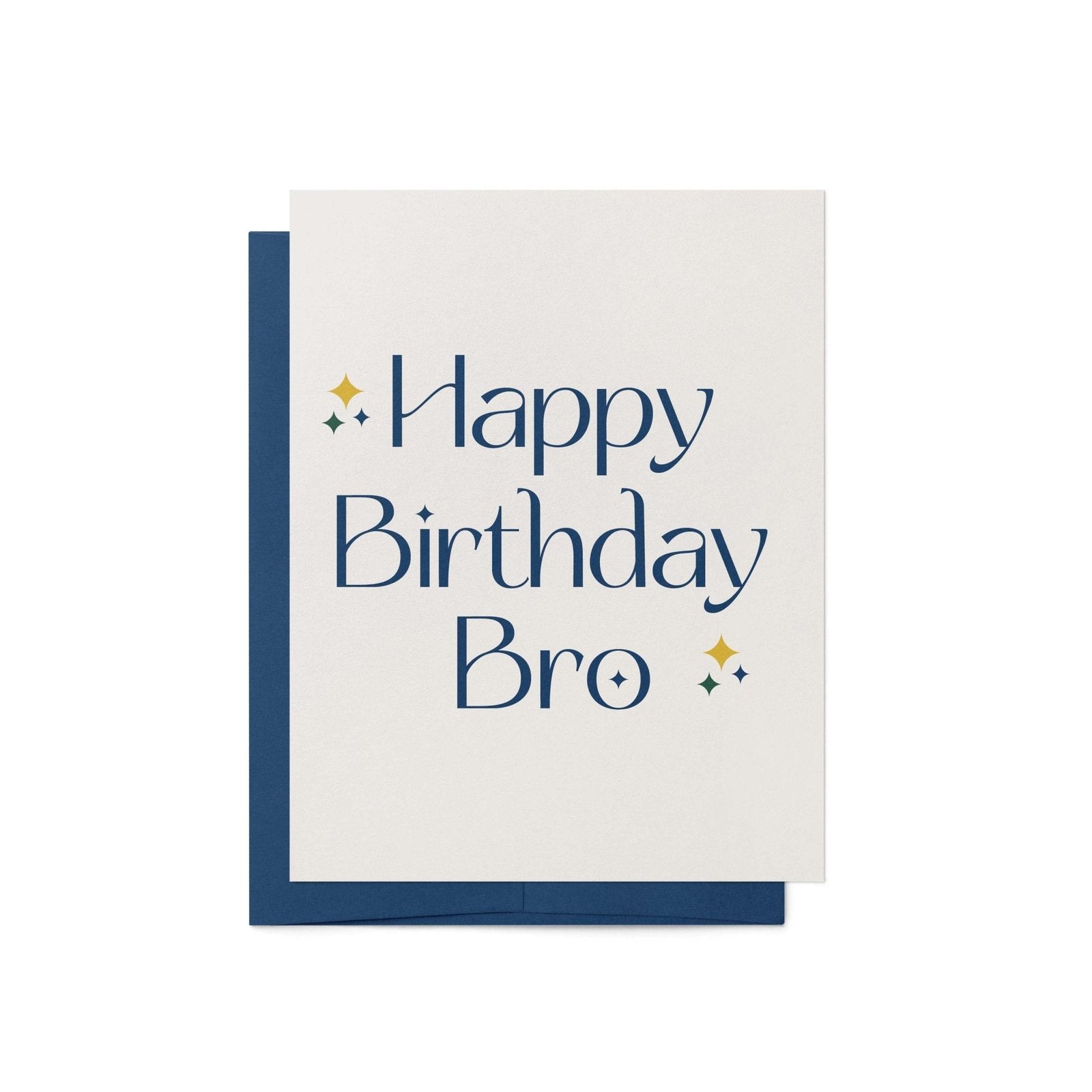 Birthday Bro Greeting Card