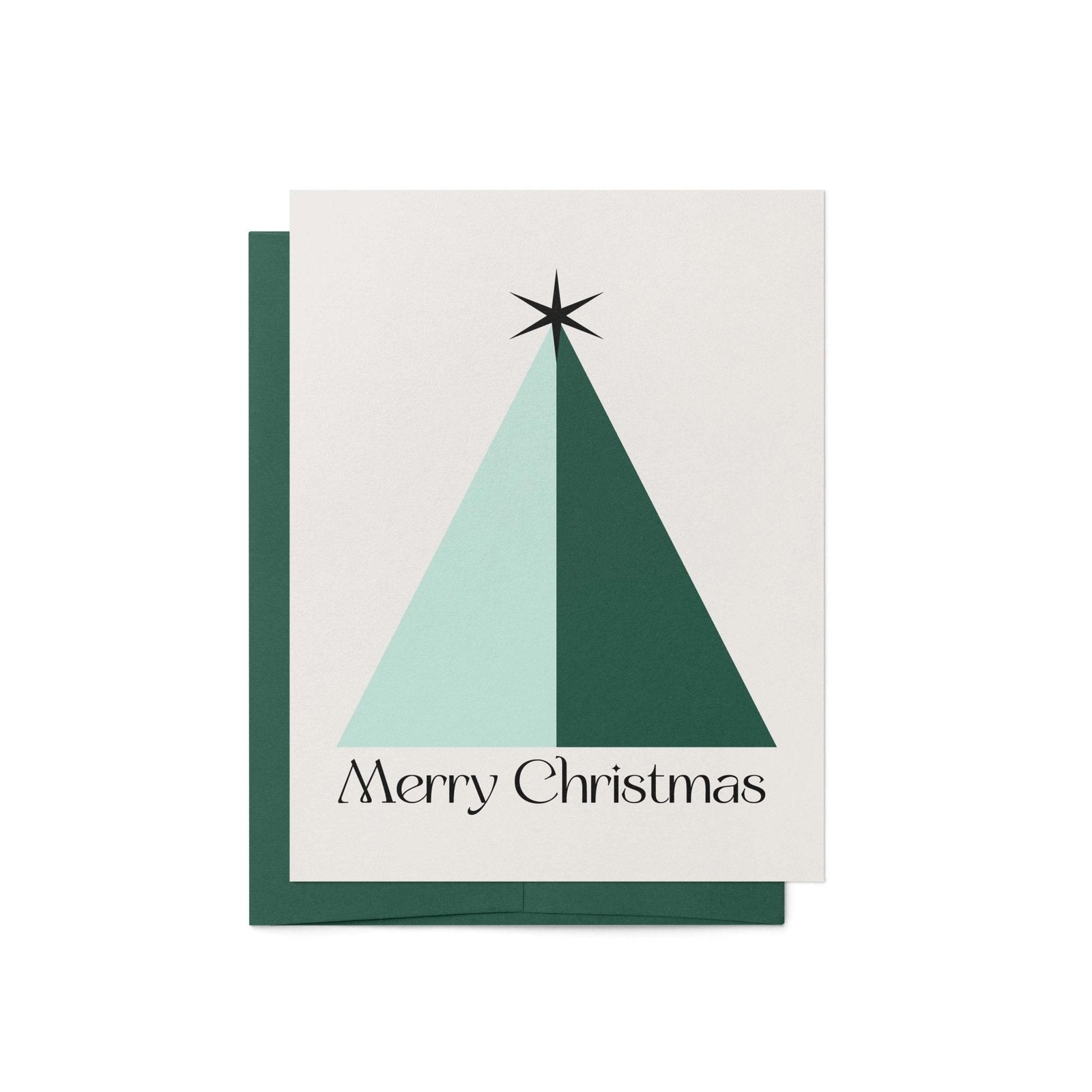 Geo Christmas Tree Greeting Card