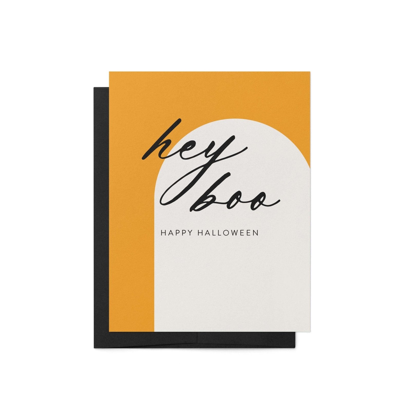 Hey Boo Greeting Card