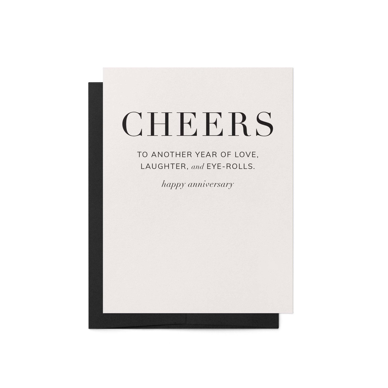 Love, Laughter, and Eye-rolls Greeting Card