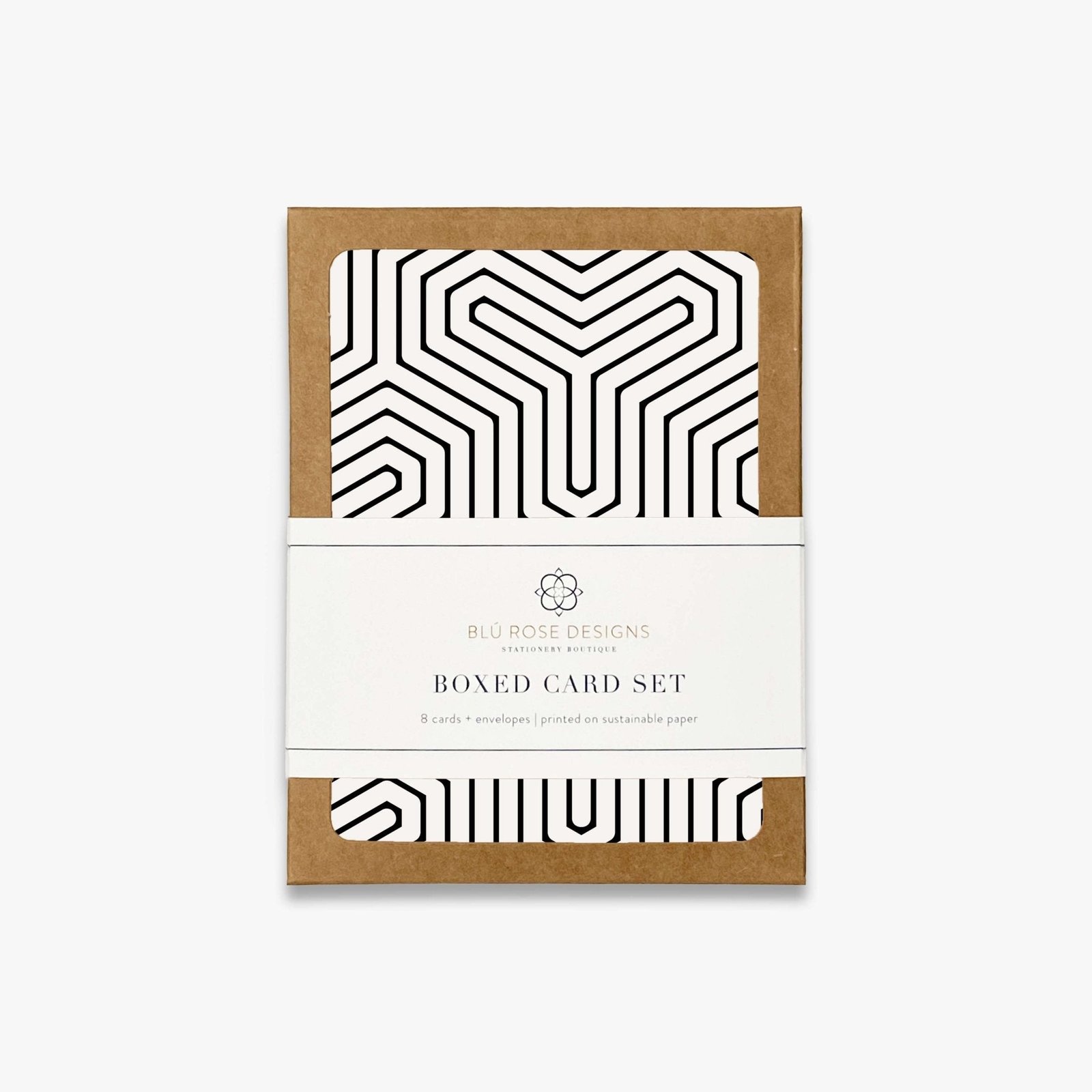 Modern Pattern | Blank Greeting Cards