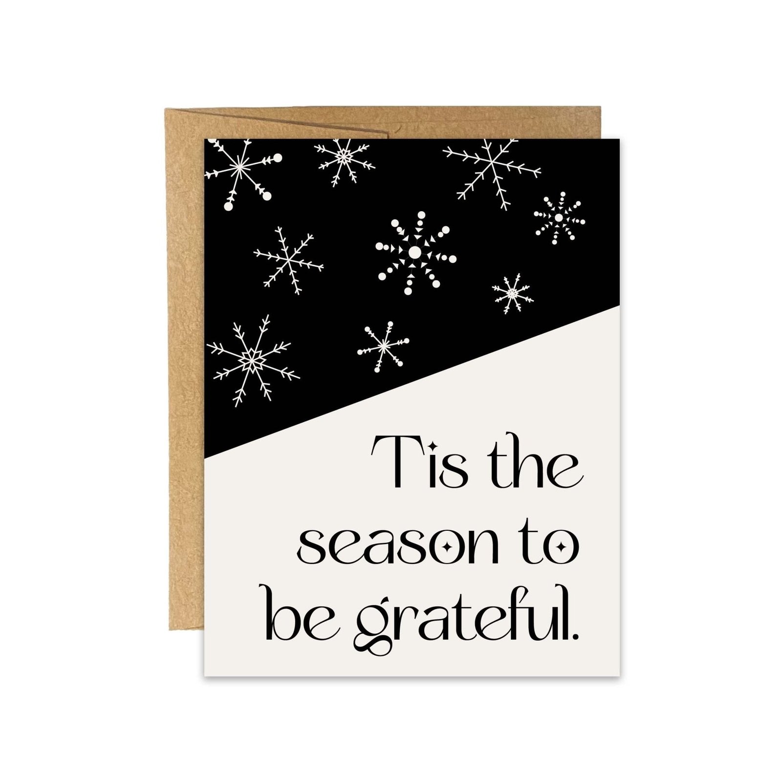 Snowflake Hill Greeting Card